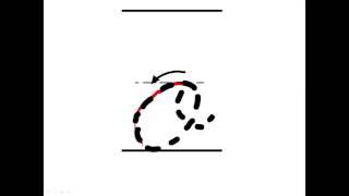 Cursive Lowercase o