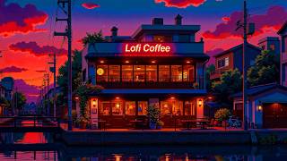 A Quiet Cafe By The Water 🌙 Lofi Chill ~ Cozy Lofi Coffee Music For Focus, Reading & Relax.