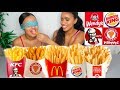 GUESSING FAST FOOD FRIES (BLINDFOLDED)! 🍟 | Osh and Akela