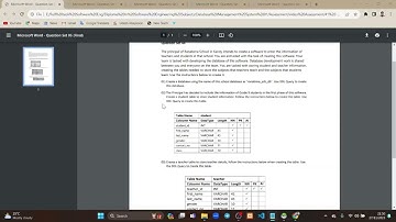Database Management System (MYSQL) - Question - 44
