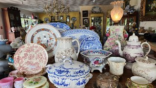 Another amazing Antique Porcelain Glass Haul & COSTUME JEWELRY 🌸🌿
