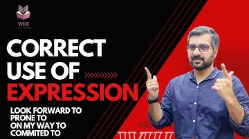 CORRECT USE OF EXPRESSIONS | CSS/PMS | SENTENCE CORRECTION RULES | CSP WAQAR HASSAN | FPSC/PPSC |WHI