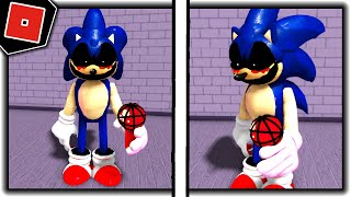 How to get 'TOO SLOW' BADGE   SONIC EXE MORPH in FROST'S FRIDAY NIGHT FUNK! - Roblox