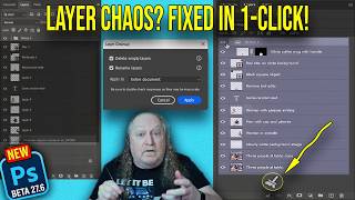 I Found a SECRET AI Tool in Photoshop Beta 27.6! (Layer Cleanup)