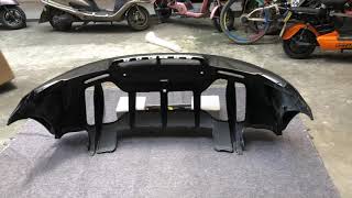 McLaren 540c/570s/570gt/600LT full visibility 100% dry carbon rear bumper