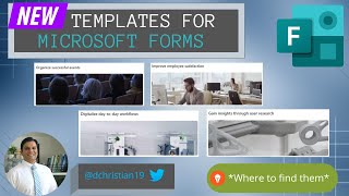 New Templates for Microsoft Forms!