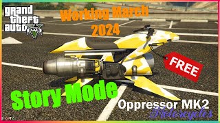 GTA 5 - How to Get the Oppressor MK2 in GTA 5 for Free with No MODS! (Working March 2024)
