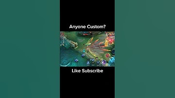 Anyone Custom? #mlbb #mobilelegends #shorts #gusion