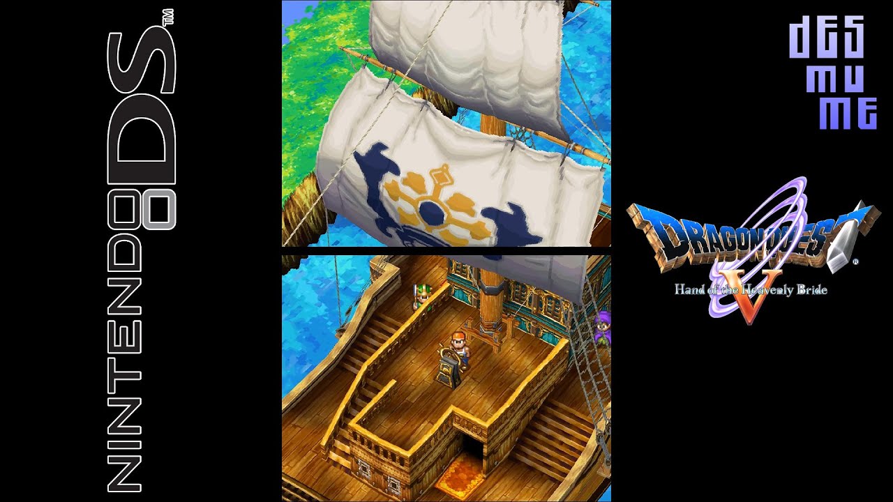 Dragon Quest V Hand Of The Heavenly Bride Desmume Emulator 1080p Hd