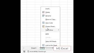 MS Excel Creating New Worksheet