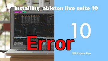 Installing ableton live suite 10.0.1