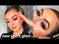 NEW YEARS EVE GLAM MAKEUP TUTORIAL! | ft. Morphe 39L Palette!