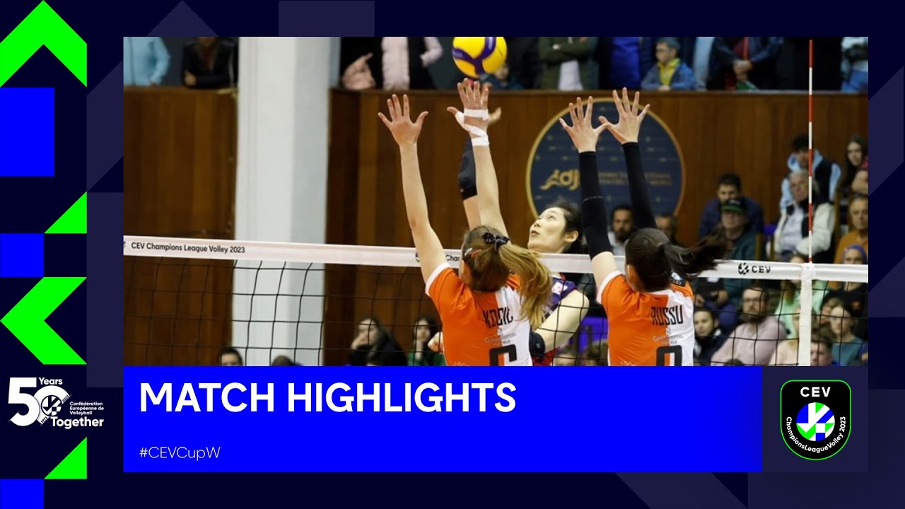 Highlights I CS Volei Alba Blaj vs Savino Del Bene SCANDICCI I CEV Volleyball Cup