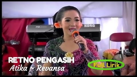 Langgam RETNO PENGASIH || CS.REVANSA || Atika || Full Lirik