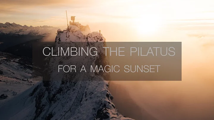 All for a sunset! Climbing the Pilatus 2109m in winter conditions vai Bandweg