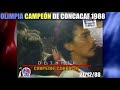 Olimpia Campeón de Concacaf 1988