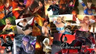 DOA5LR FIghter Force Costume Trailer