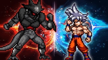 Archon OP(New) VS Goku MUI OP in Jump Force Mugen