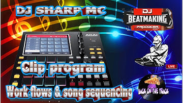 AKAI MPC ONE - #252 Beat Making: Clip Program Work Flow tips&tricks #MPC, #MPC_ONE, #DJ_SharpMC_LIVE