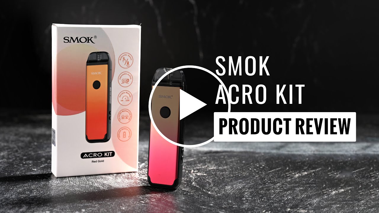 Vape Product Review: Smok ACRO 25W Pod System on Vimeo