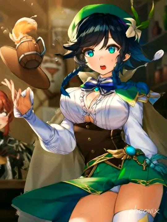 Genshin Impact Characters Genderbend Part-1 #genshinimpact #genshinshorts  #venti #ayato  #shorts