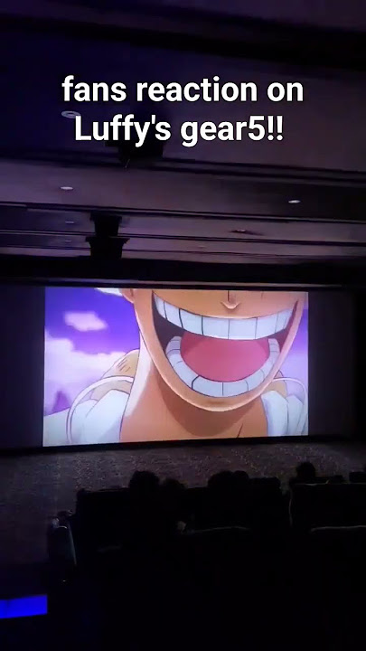 Reaksi penggemar terhadap gear5 Luffy!! #shorts #gear5 #luffy