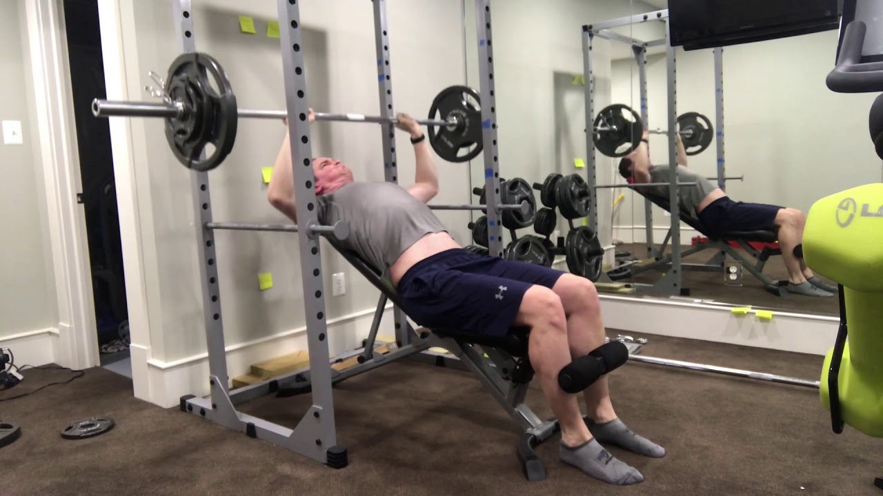 30d Incline Bench 160x4, sharp pain in elbow grew throughout set, still