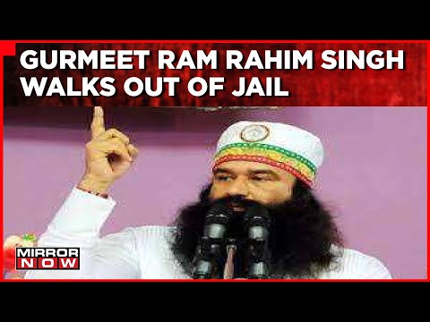 gurmeet-ram-rahim-released-from-jail-after-being-granted-40-days-parole-|-mirror-now-|-latest-news