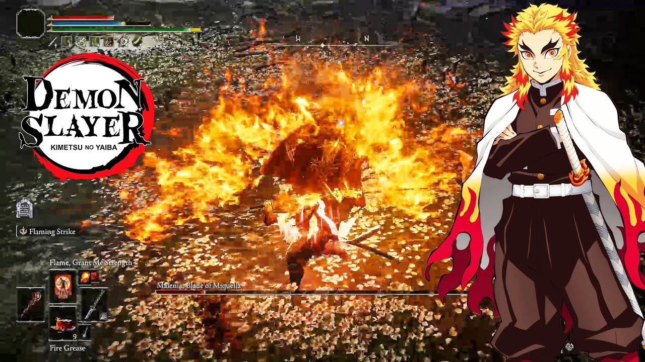 Kyojuro Rengoku VS Fuegoleon Vermillion (Demon Slayer VS Black Clover)  [Fire Ablaze After Our Time] Connections in the comments :  r/DeathBattleMatchups