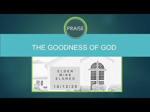 The Goodness Of God - Elder Mike Eldred