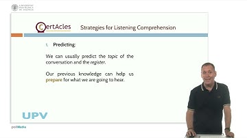 C1 listening - 1.  Introduction | 18/21 | UPV
