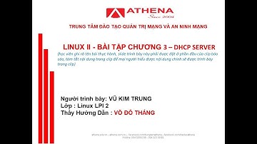 LPI 2 - Bài Thực Hành Chương 3 - Thiết Lập DHCP Server