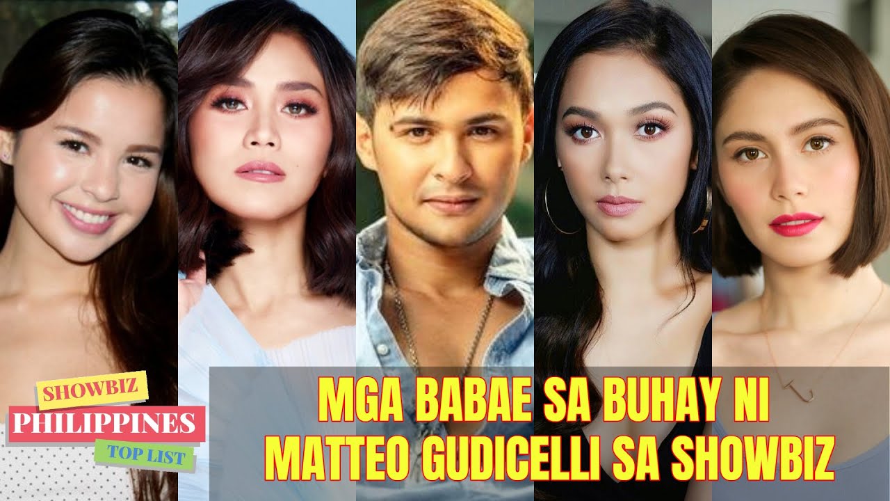 Mga BABAE sa BUHAY ni Matteo Guidicelli Bago si Sarah Geronimo