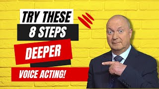 How to Voice Act a Deep Voice - 8 Steps to Deeper Voice Acting