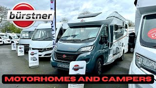 The Bürstner Range of Motorhomes and Campervans 2024 : Bürstner Days