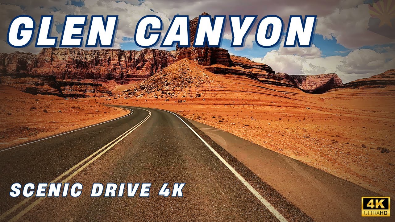 Scenic Arizona Drive — Lees Ferry, Navajo Bridge & Glen Canyon (4K)