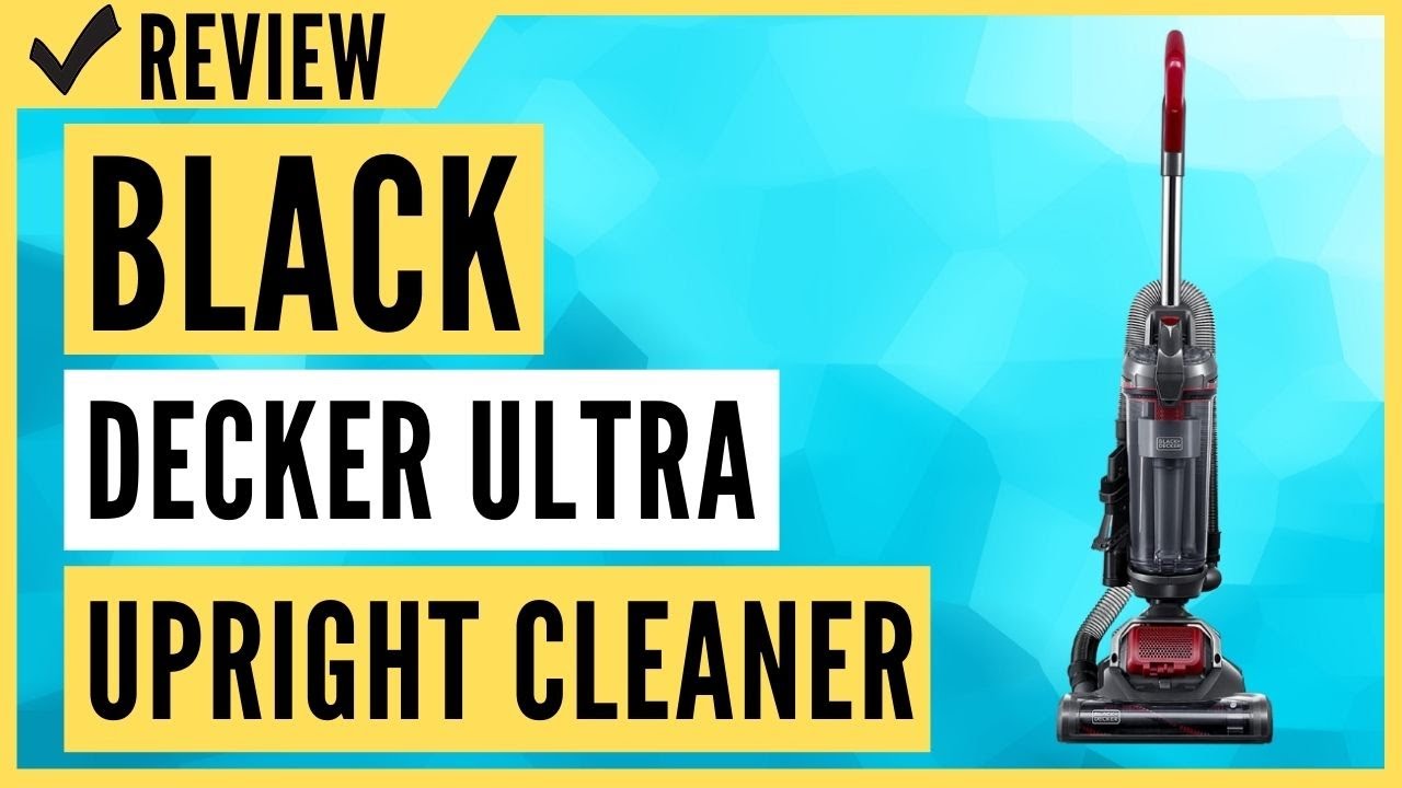 Unboxing Simple Value Bagless Upright Vacuum Cleaner (Black+Decker  Airswivel) 