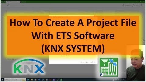 KNX System How to Create a Project File with ETS Software | Electrical Engineering Basics