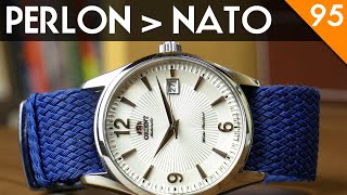 Perlon is better than NATO: Strapville Perlon watch strap review