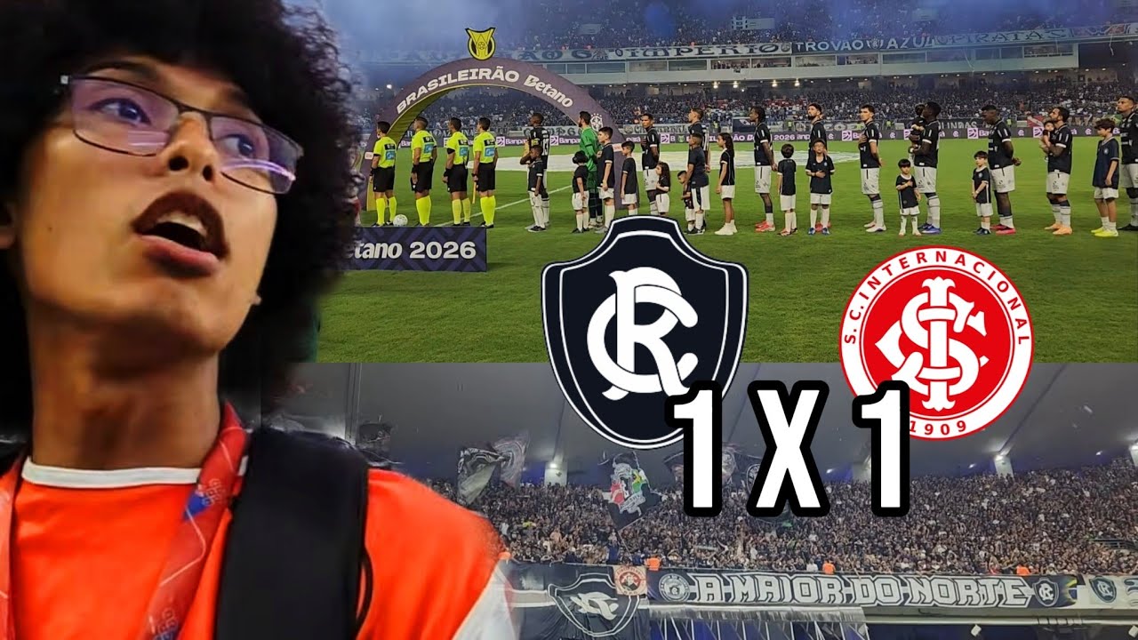 TORCIDA FAZ FESTA, MAS REMO EMPATA NA SÉRIE A! | VLOG DE CLUBE DO REMO 1 X 1 INTERNACIONAL