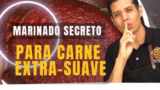 Cómo ABLANDAR CARNE de manera natural / Te doy mi marinado SECRETO ?  INFALIBLE