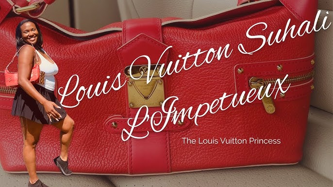Louis Vuitton White Suhali Lockit MM Leather ref.166189 - Joli Closet