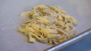 How to Dry Fresh Pasta for Future Use : Cooking Advice