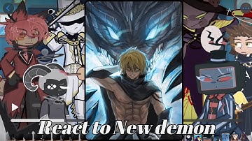 Hazbin Hotel Angels react to Veldora | rimuru tempest | slime | Lucifer | Gacha life 2