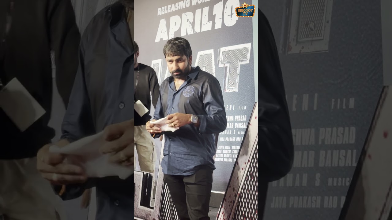 Gopichand Malineni Stuns at 'Jaat' Premiere 🔥 | Must-Watch Moments! 