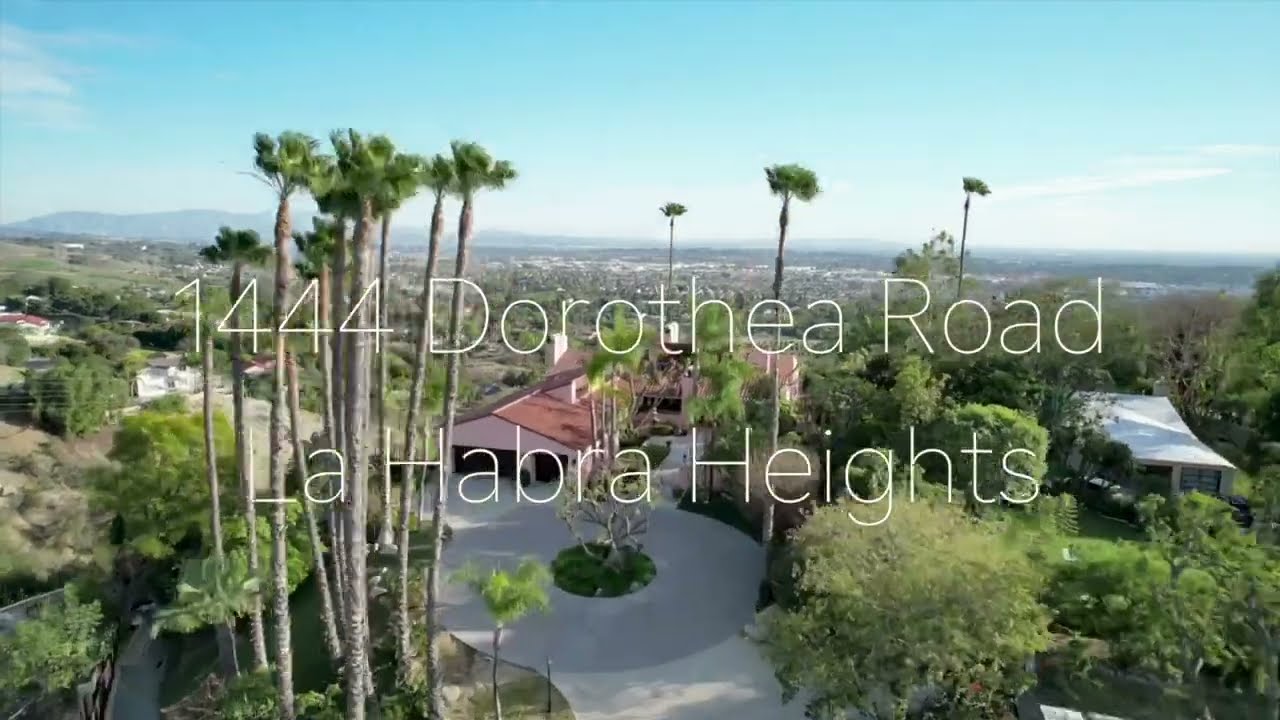 Jan Fiore Presents 1444 Dorothea Rd. La Habra Heights