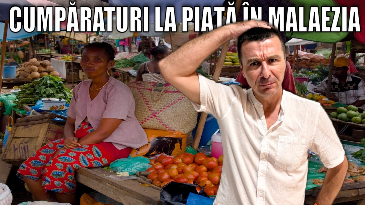 Am luat produse dintr-o PIAȚĂ LOCALĂ din Malaezia și am gătit românește