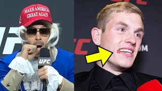 Colby Covington SLAMS Ian Garrys Wife During UFC 296 Press Conference