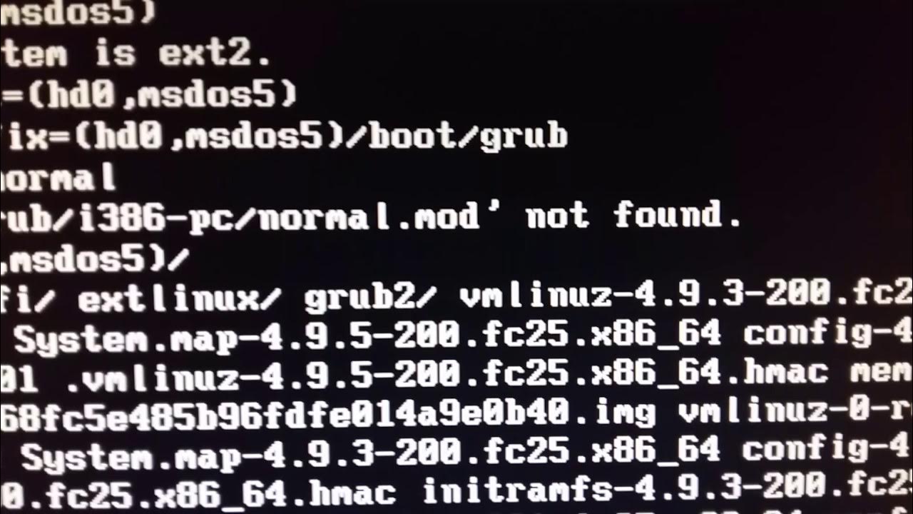 Grub native sectors not found. Grub2. how to skip grub. grub rescue. boot/grub/x86_64-ef/gcry_sha256.mod: no such file or directory.