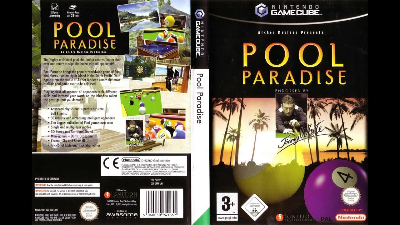 Uncommon Game Showcase 031 - Pool Paradise (GameCube)